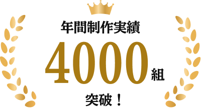 8800円で結婚式ムービーが作成可能